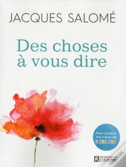 Capa do artigo Des Choses À Vous Dire