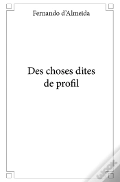Capa do artigo Des Choses Dites De Profil