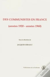 Capa do artigo Des Communistes En France ; Annees 1920-1960