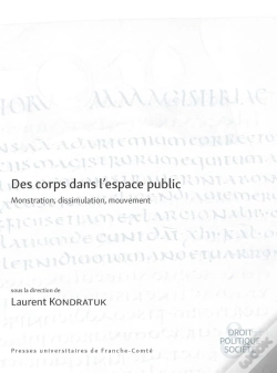 Capa do artigo Des Corps Dans L'Espace Public : Monstration, Dissimulation, Mouvement