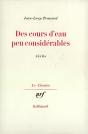 Des Cours D'Eau Peu Considérables - Preview