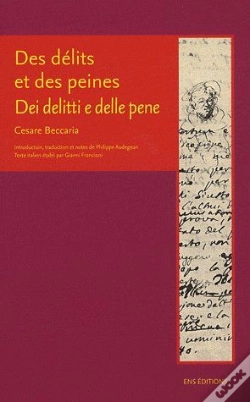 Capa do artigo Des Délits Et Des Peines