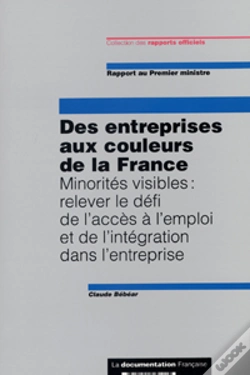 Capa do artigo Des Entreprises Aux Couleurs De La France ; Minorites Visibles : Relever Le Defi De L'Acces A L'Emploi Et De L'Integrati