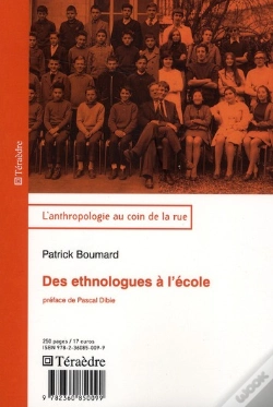 Capa do artigo Des Ethnologues À L'École
