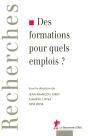 Des Formations Pour Quels Emplois ? - Preview