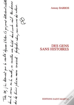 Capa do artigo Des Gens Sans Histoires