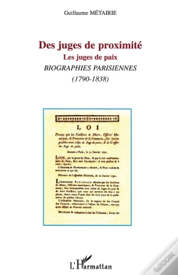 Capa do artigo Des Juges De Proximite ; Les Juges De Paix