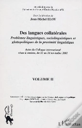 Des Langues Collaterales T.2