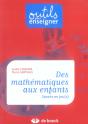 Des Mathematiques Aux Enfants ; Savoirs En Jeu(X) - Preview