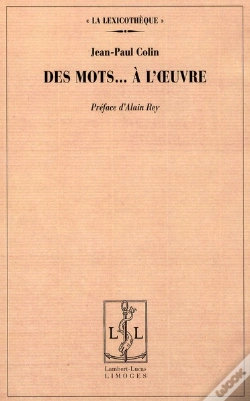 Capa do artigo Des Mots...À L'Oeuvre