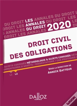 Capa do artigo Des Obligations ; Méthodologie & Sujets Corrigés (Édition 2020)