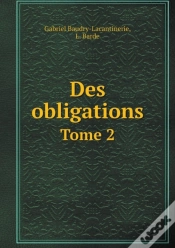 Capa do artigo Des Obligations Tome 2