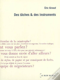 Capa do artigo Des Taches Et Des Instruments