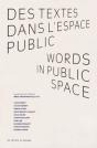 Des Textes Dans L'Espace Public - Preview