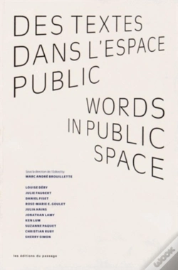 Capa do artigo Des Textes Dans L'Espace Public