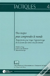 Capa do artigo Des Textes Pour Comprendre Le Monde ; Pour Étayer L
