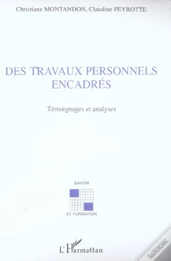 Capa do artigo Des Travaux Personnels Encadres ;Temoignages Et Analyses