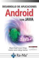 Desarrollo De Aplicaciones Android Con Java
