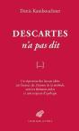 Descartes N'A Pas Dit - Preview