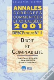 Capa do artigo Descf Epreuve N.1 ; Droit Et Comptabilite ; Annales Corriges Commentees