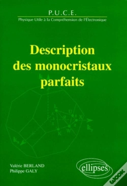 Capa do artigo Description Des Monocristaux Parfaits