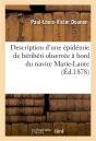 Description D'Une Epidemie De Beriberi Observee A Bord Du Navire Marie-Laure - Preview