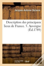Description France 5 Auvergne Edition 1789