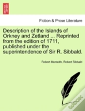 Capa do artigo Description Of The Islands Of Orkney And