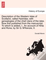 Capa do artigo Description Of The Western Isles Of Scot