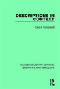 Descriptions In Context - Preview