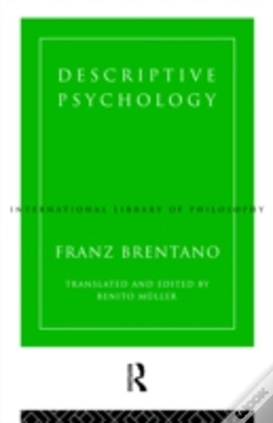 Capa do artigo Descriptive Psychology