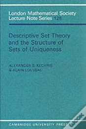 Capa do artigo Descriptive Set Theory And The Structure Of Sets Of Uniqueness