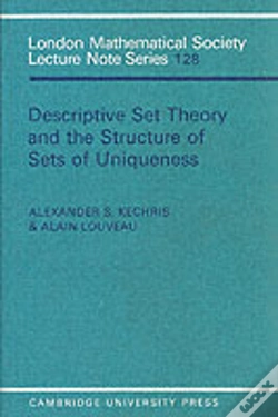 Capa do artigo Descriptive Set Theory And The Structure Of Sets Of Uniqueness
