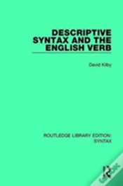 Capa do artigo Descriptive Syntax And The English Verb