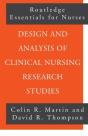 Design And Analysis Of Clinical Nursing Research Studies - Preview