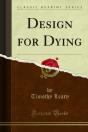 Design For Dying - Preview