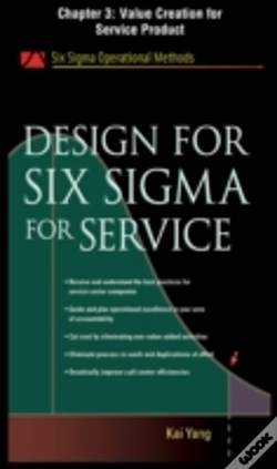 Capa do artigo Design For Six Sigma For Service, Chapter 3