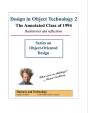 Design In Object Technology 2 - Preview