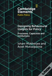 Capa do artigo Designing Behavioural Insights For Policy