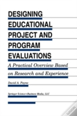 Capa do artigo Designing Educational Project And Program Evaluations