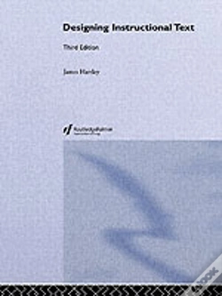 Capa do artigo Designing Instructional Text