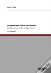Designmuseen Und Ihre Wirkstoffe