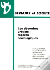 Capa do artigo Desordres Urbains ; Regards Sociologiques