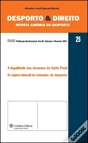 Capa do artigo Desporto & Direito - Ano IX - N.º 25