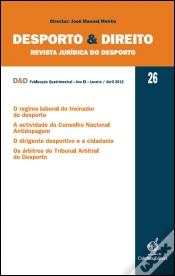 Capa do artigo Desporto & Direito - Ano IX - N.º 26