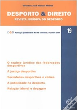 Capa do artigo Desporto & Direito - Ano VII - N.º 19
