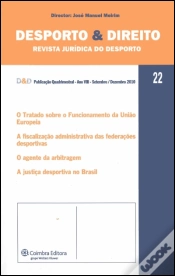 Capa do artigo Desporto & Direito - Ano VIII - N.º 22