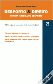 Capa do artigo Desporto e Direito N.º 29