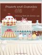 Desserts And Cupcakes Coloring Book For Grown-Ups 1 - Preview