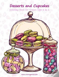Capa do artigo Desserts And Cupcakes Coloring Book For